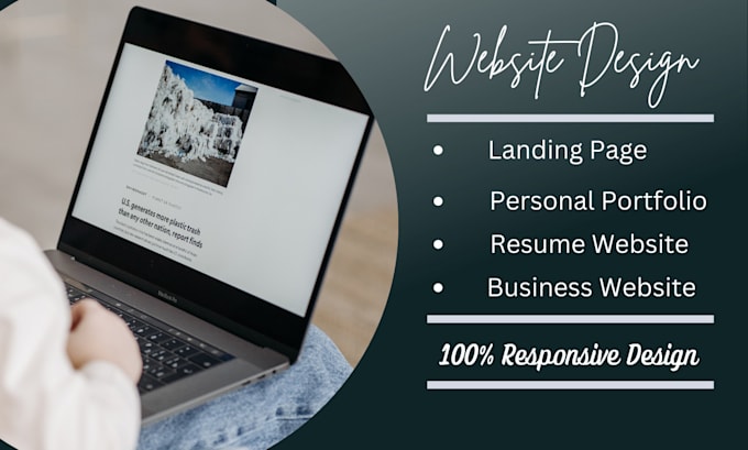 Design a modern personal resume portfolio website using html css by ...