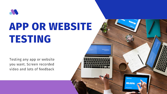review your app or website and provide feedback