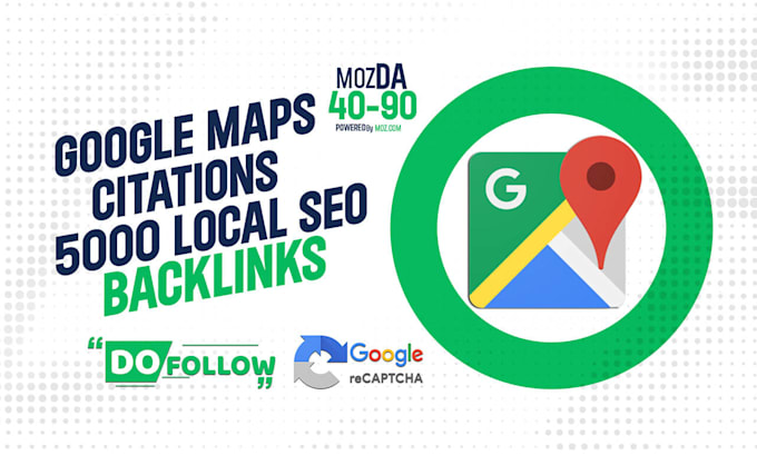 build high quality google maps citations local SEO backlinks