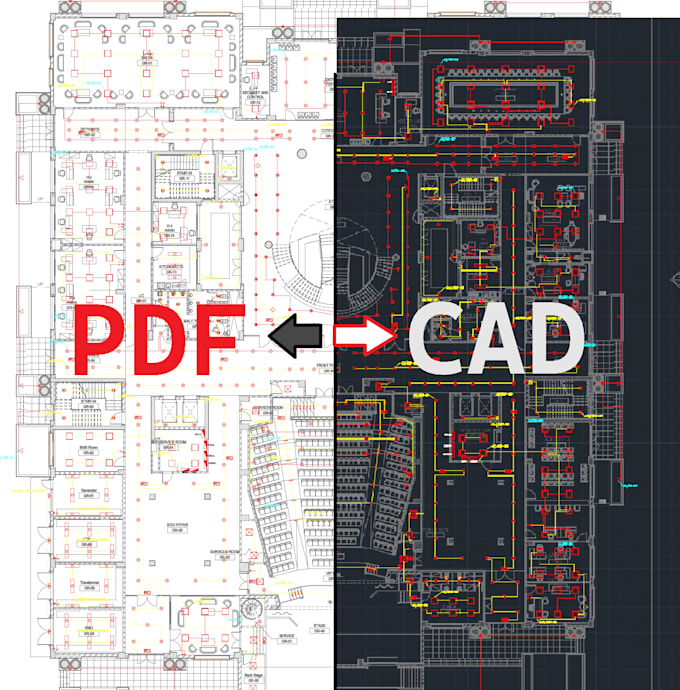 Convert pdf to dwg autocad workshop by artism202 fiverr