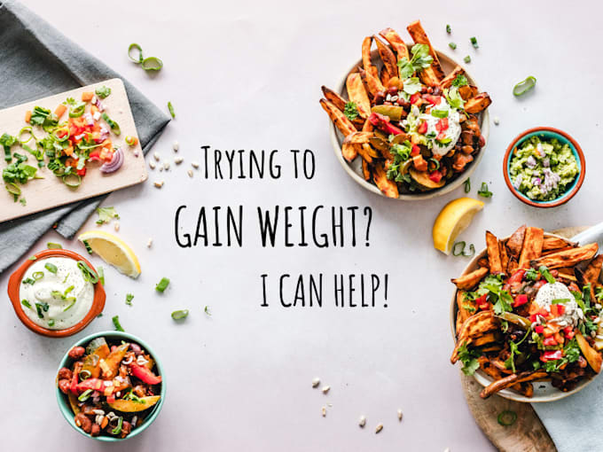 create custom meal plan for weight gain