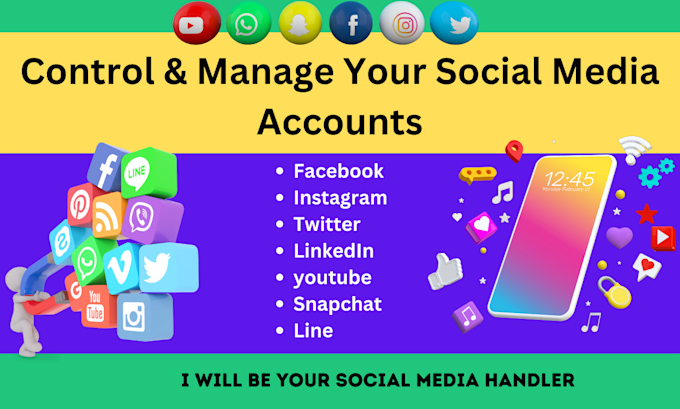 be your social media handler
