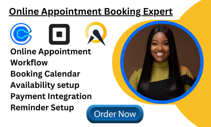 Design and set up acuity scheduling calendly square online appointment