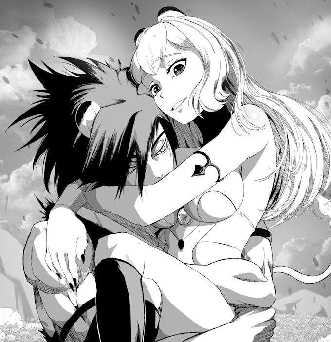 draw a character in manga style