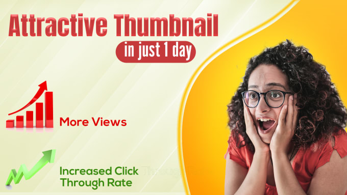 Create attractive views gaining youtube thumbnails by Gfx_312 | Fiverr