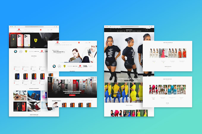 Build a professional shopify dropshipping store and website by ...