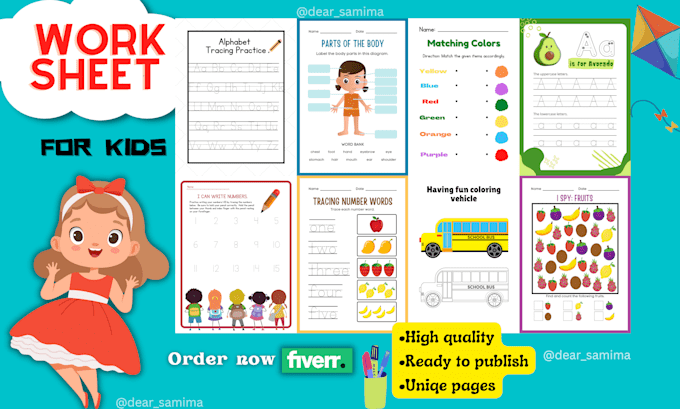 do pre school kindergarten worksheet