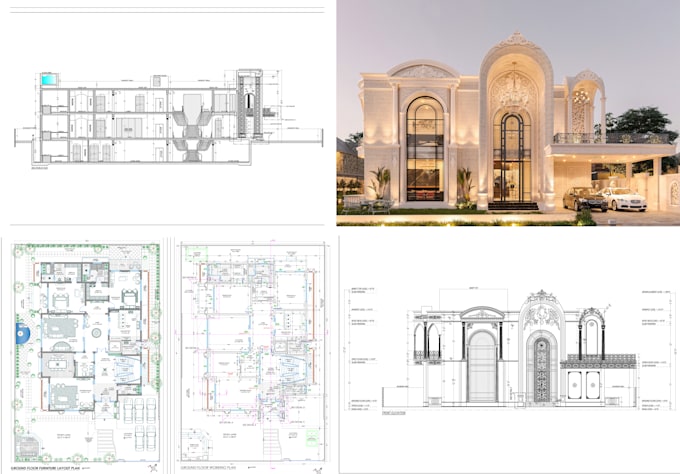 provide architect, draftsman services