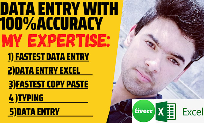 do fast data entry, copy paste and excel data entry