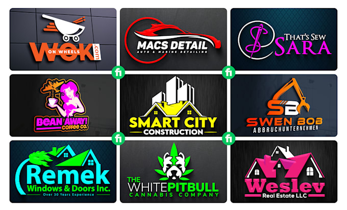 Design creative modern business logo with all files by Aqeelahmed03 ...