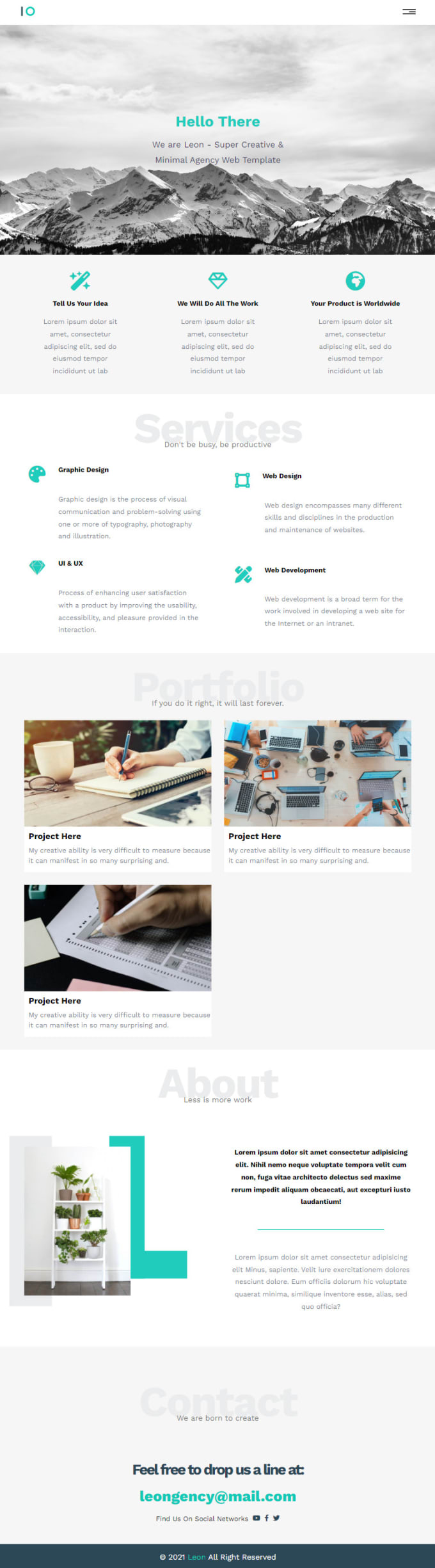 Develop a responsive landing page using html css js by Mariadiyana | Fiverr
