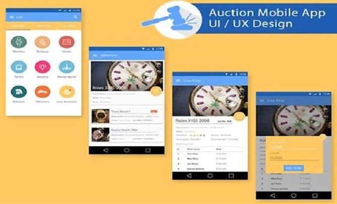 develop, grow auction app, auction website and online auction platform