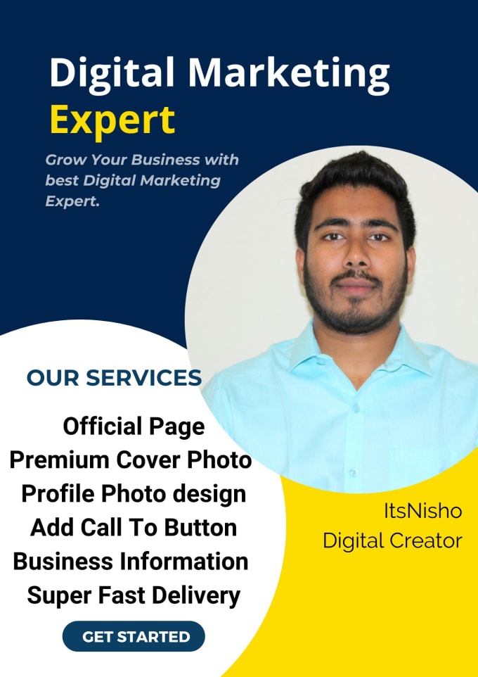 Do facebook business page creation,business cover photos,design etc by