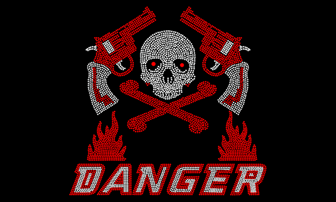 create stunning rhinestone design and hot fix templates for shirts, hoodies