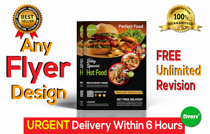 do awesome flyer design or any graphic design using photoshop, illustrator
