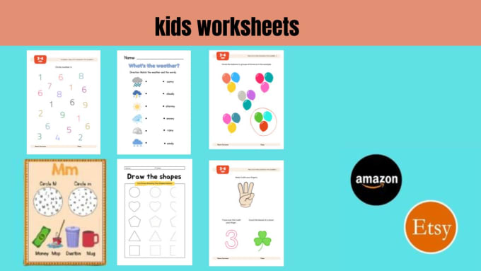 Create kids worksheets activity worksheet kdp worksheets by