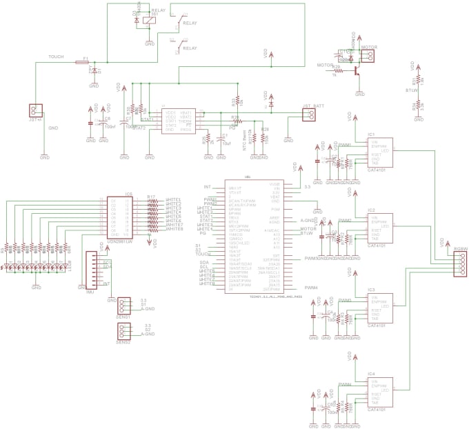 pcb layout and schematic using eagle