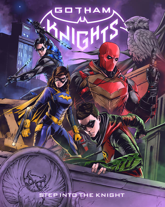 make digital illustration for comic and book cover art