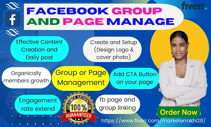 setup and manage facebook group or page properly