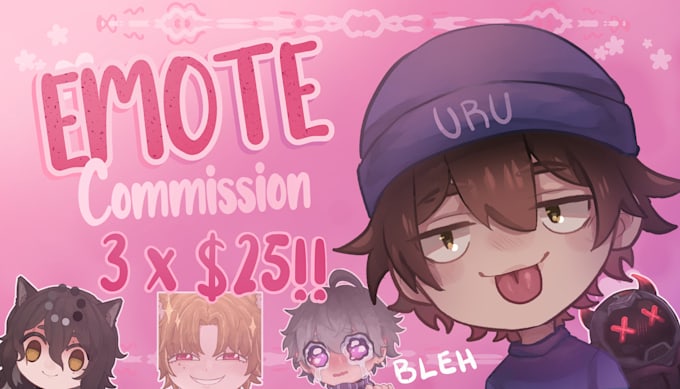 create custom emotes for your twitch or discord