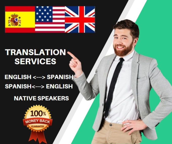 Provide the best translation service english to spanish by