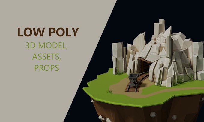 3d model low poly objects by Oleksii_lednik | Fiverr