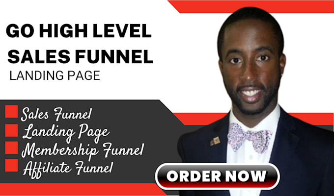 Go high level salesfunnel gohighlevel landing page gohighlevel