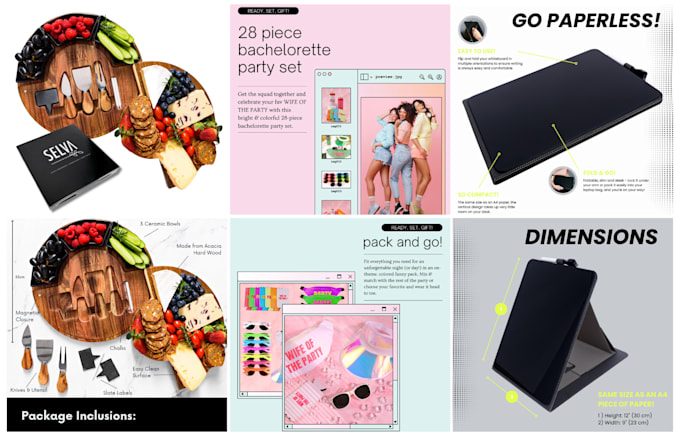 design an amazon product listing infographic