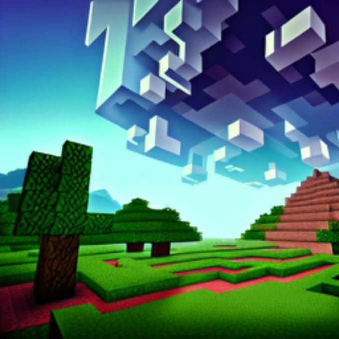 Create cool minecraft art by Valeriygalagan | Fiverr