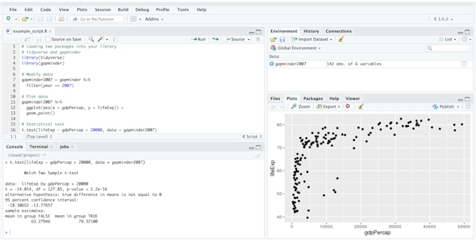 Help in coding in r programming language and r studio by Kainat_252 ...