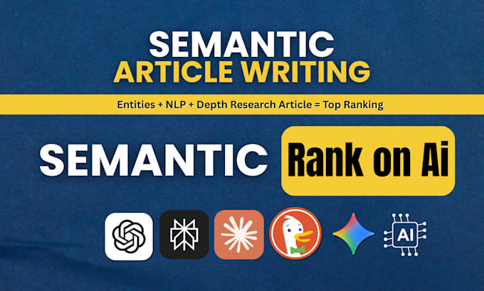 do semantic SEO article writing and blog posts using entities nlp