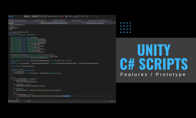 Code any scripts or prototype your game in unity by Dilaura_dev | Fiverr