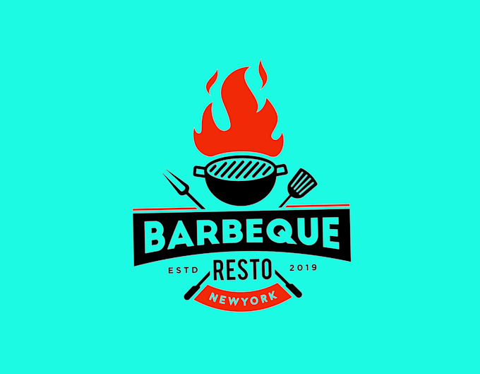 Design eye catchy barbecue logo with express delivery by Lonad_tomaxer