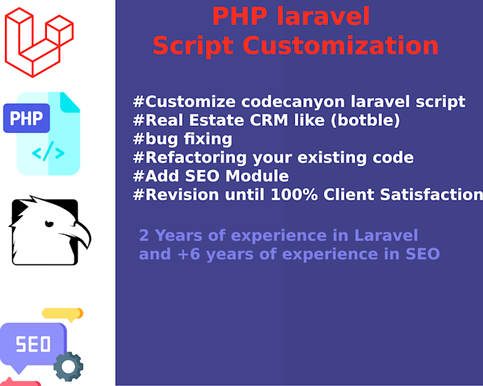 customize your PHP laravel application and do SEO