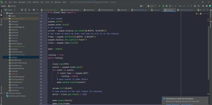 Teach you how to make games in python by Petru_huja | Fiverr