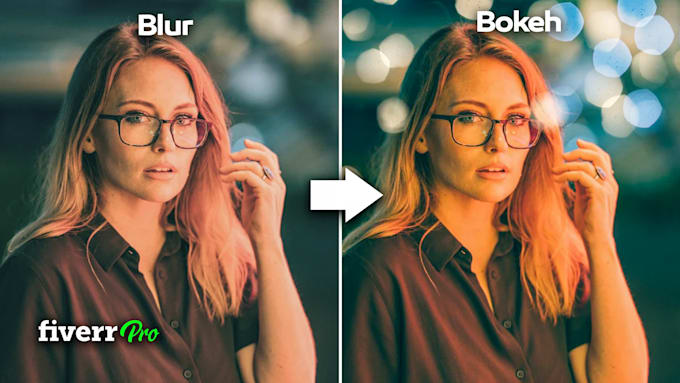 add bokeh or blur to your photos