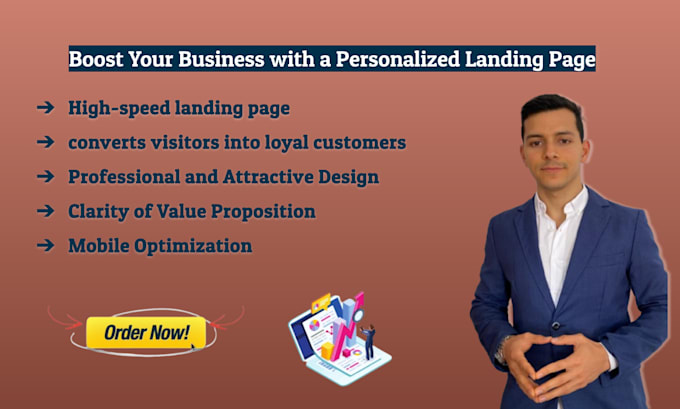 create a high converting landing page for your business
