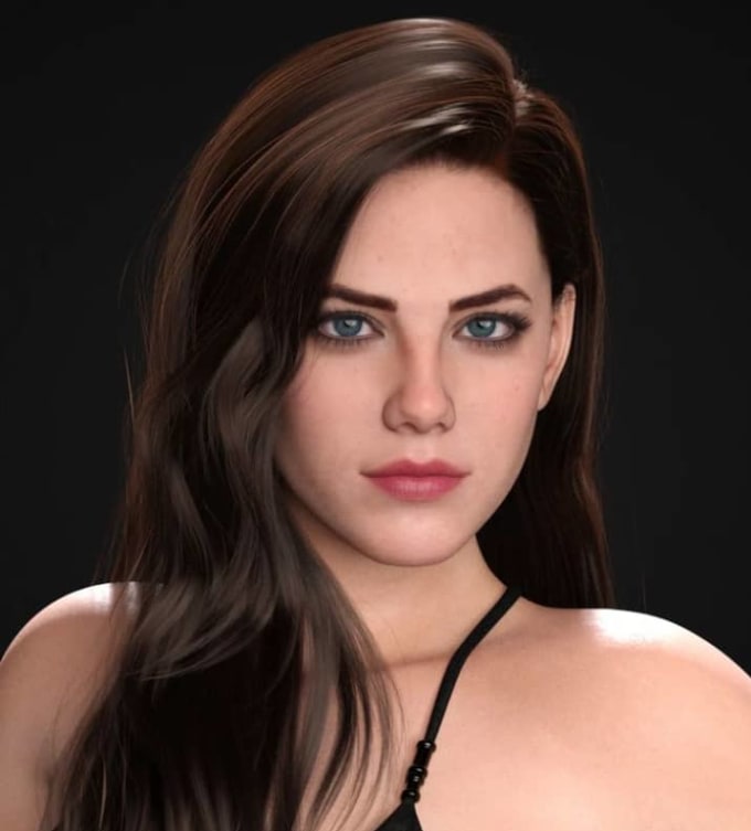 Do Realistic Daz 3d Character Modelling Daz3d Converter By Isiaqfx123 Fiverr