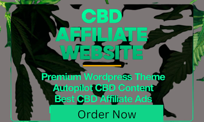 develop autopilot cbd marijuana site for passive income