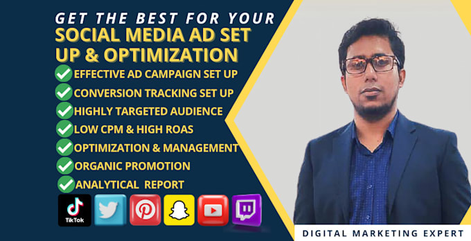 set up and optimize your social media ad campaigns