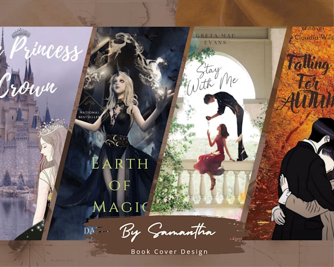 design book cover for novels or wattpad