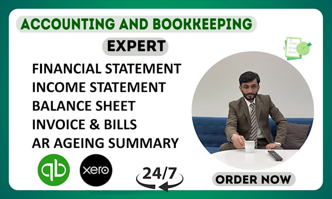 be your quickbooks online bookkeeper and virtual assistant