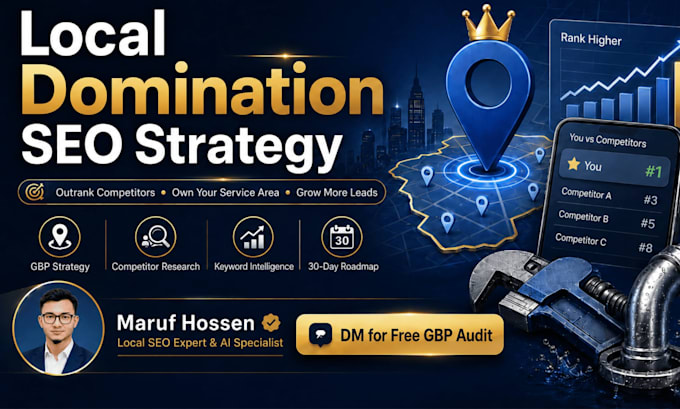 create a local SEO domination strategy for your plumbing business