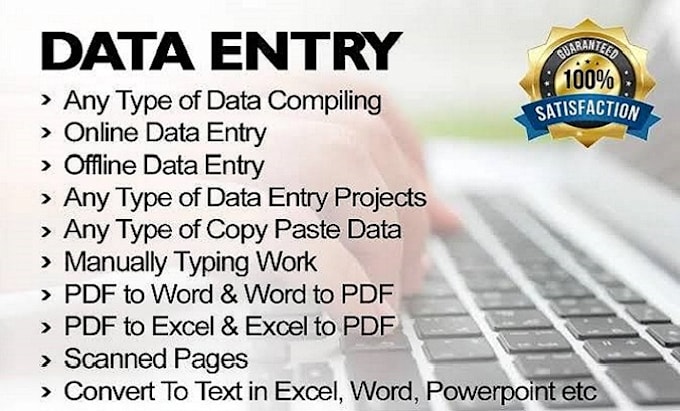 Do data entry, copy paste by Mahesh_mahi111 | Fiverr