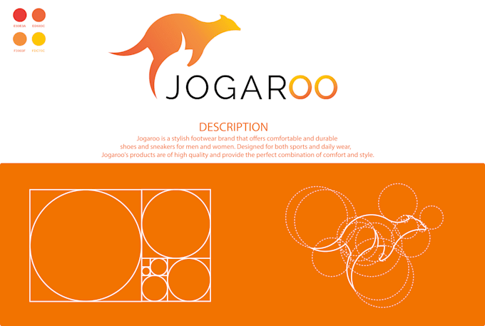 create perfect minimal logo with golden ratio and grids