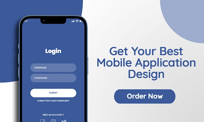 design your mobile app UI