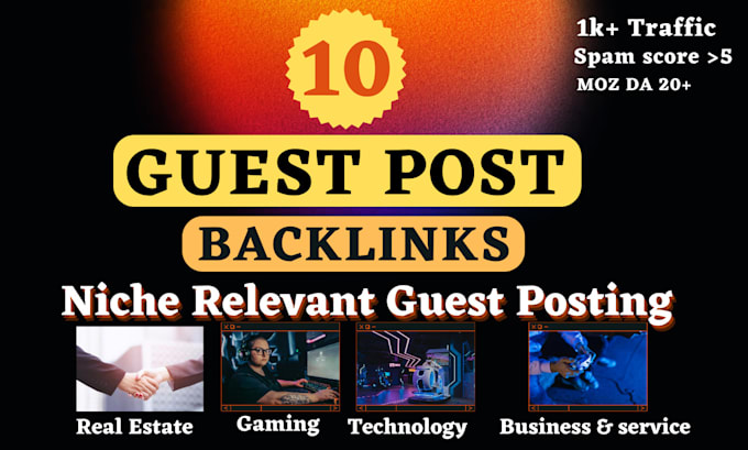 build google indexable guest post backlinks