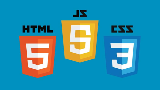Be your front end web developer using html css javascript by ...