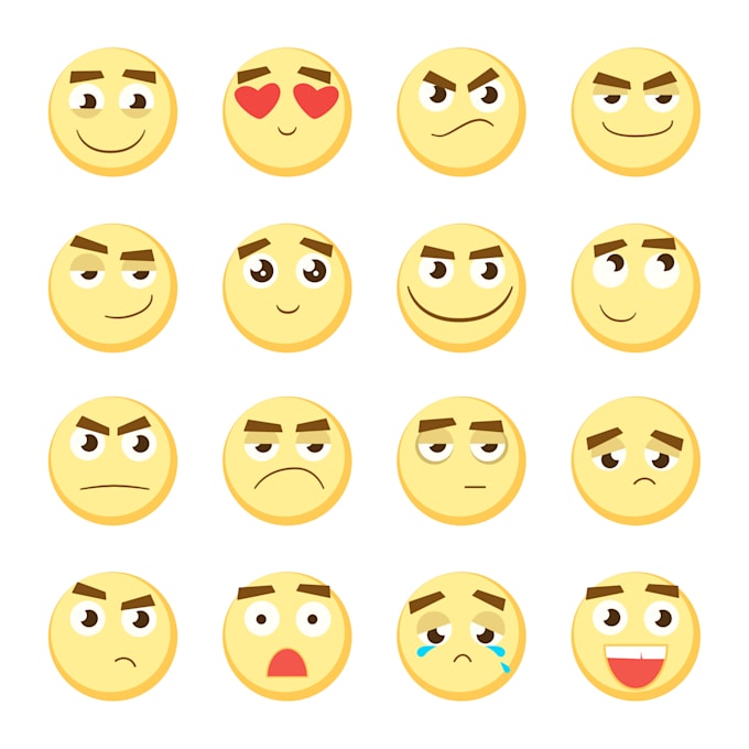 Design awesome vector icons,emojis and sticker by Pro_designer982 Fiverr
