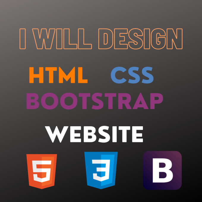Create your website using html css bootstrap website by Ameerhamza240 ...